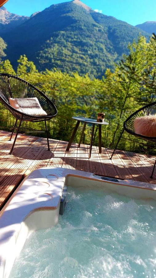Chalet L'Empreinte Saint-Étienne-de-Tinée 外观 照片