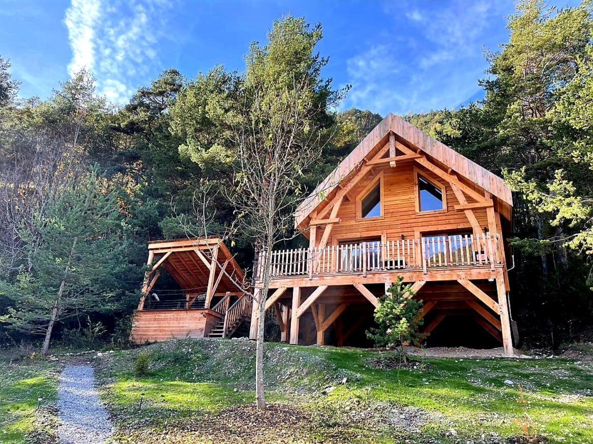 Chalet L'Empreinte Saint-Étienne-de-Tinée 外观 照片