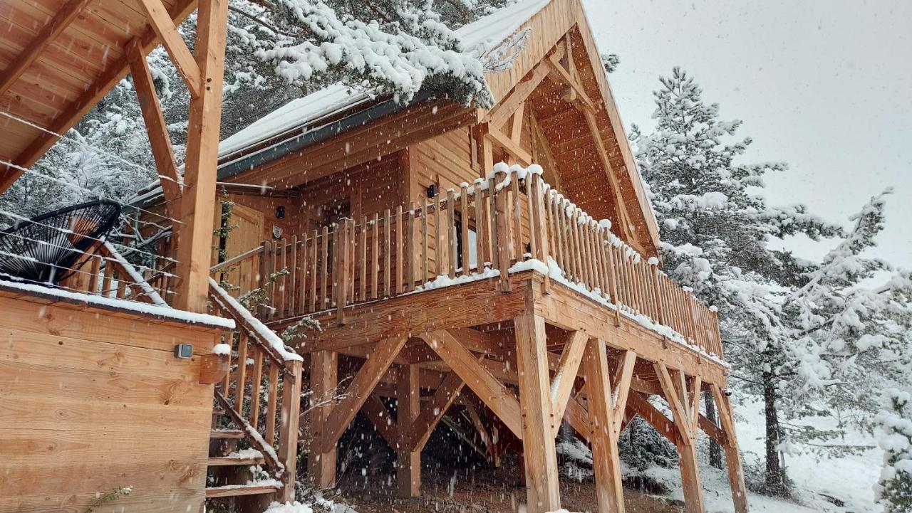 Chalet L'Empreinte Saint-Étienne-de-Tinée 外观 照片